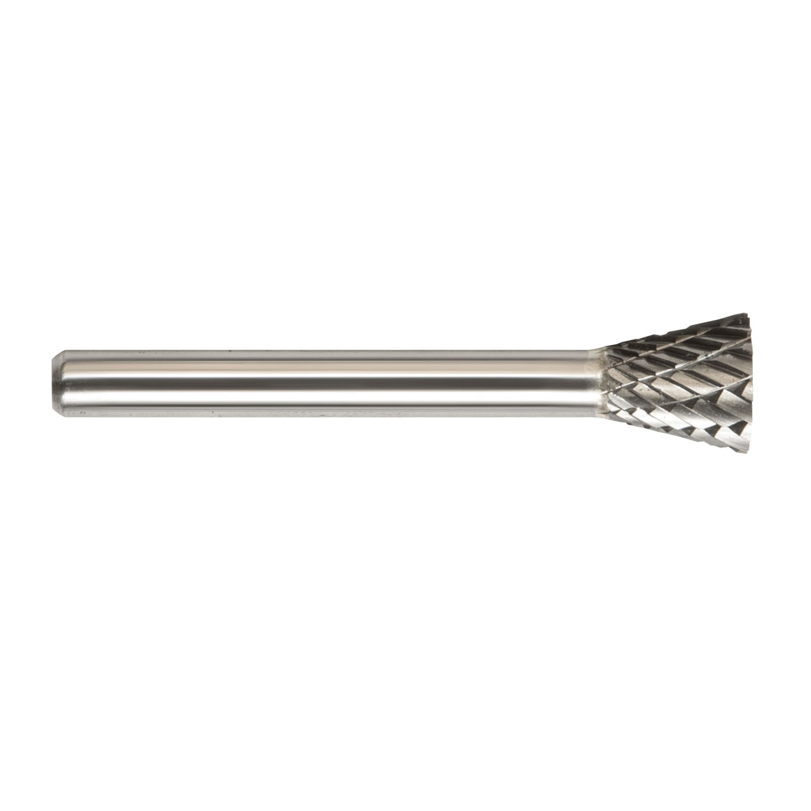 Magnum 7N148ADC 7000N Carbide Burr, Inverted Cone Head, 3/4 in Dia Head, 5/8 in L of Cut, Double Cut - Carbide Burrs